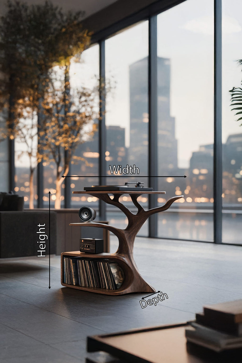 Player Audio Record Stand