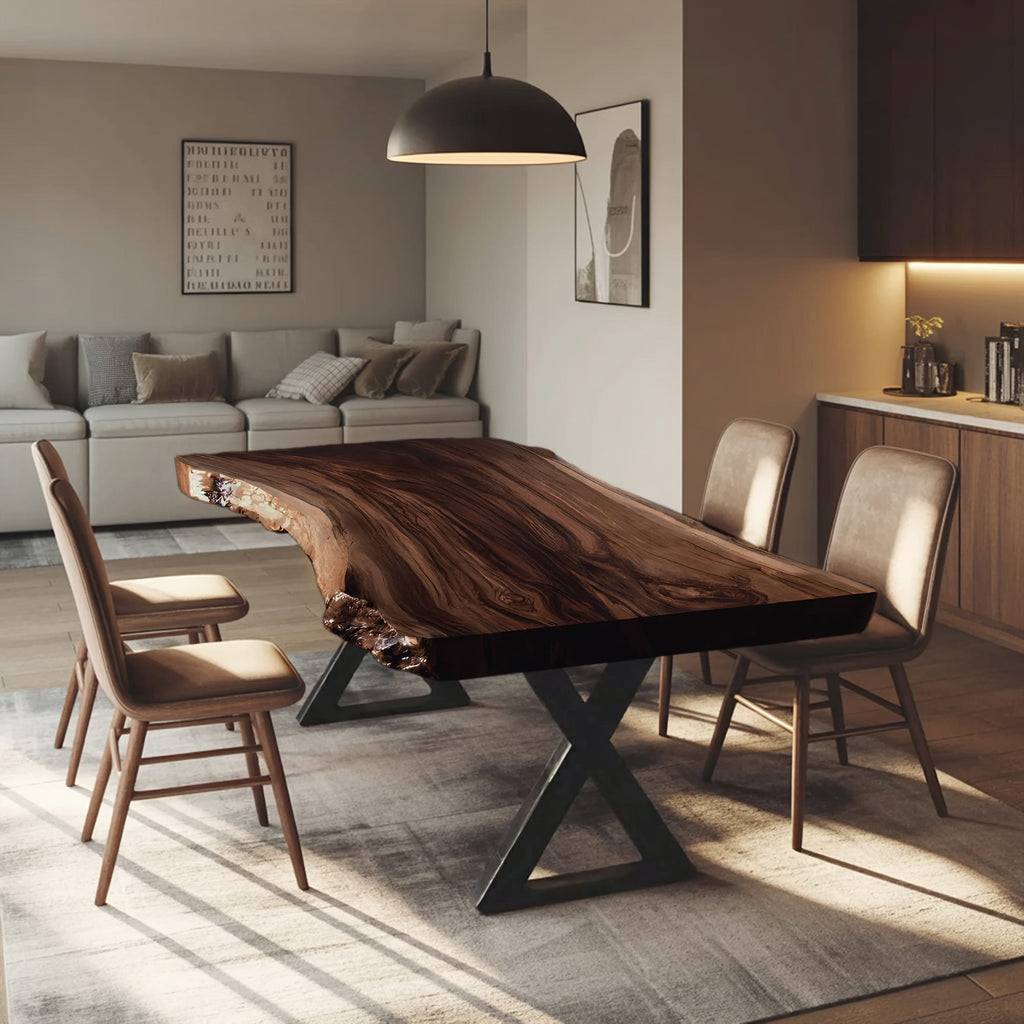 Minimal Metal Dining Table