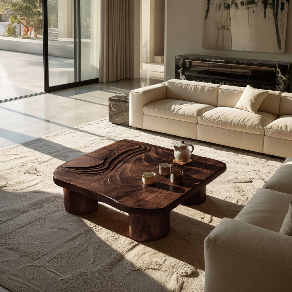 Abstract Accent Coffee Table