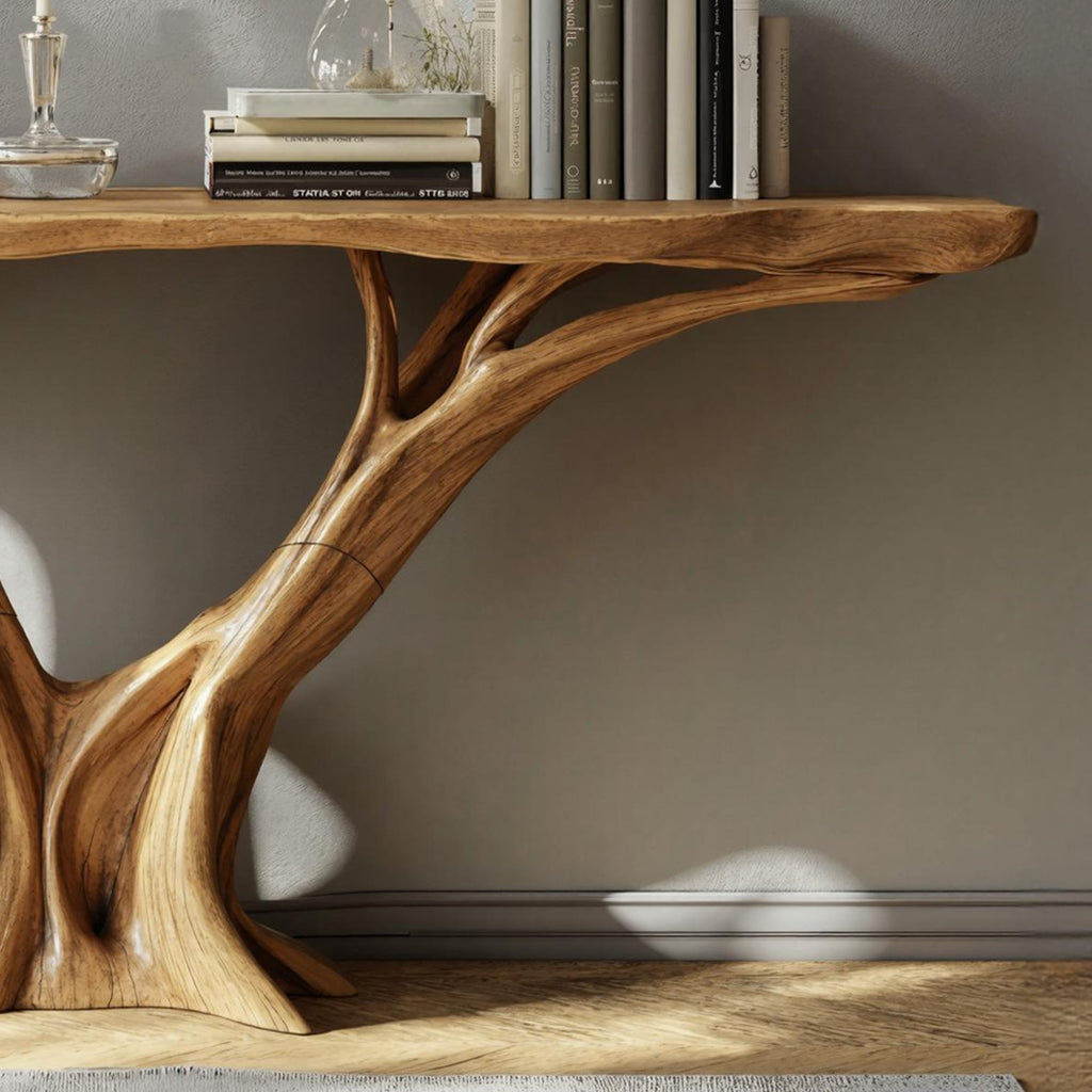 Decorative Console Table, solid wood, built to order