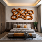 Organic Wood Wall Art, solid wood, built to order
