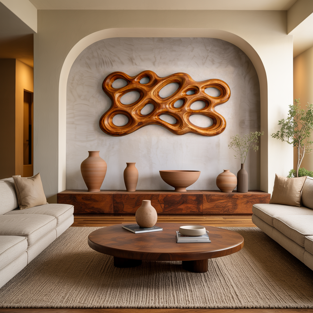 Organic Wood Wall Art, solid wood, built to order, view 8