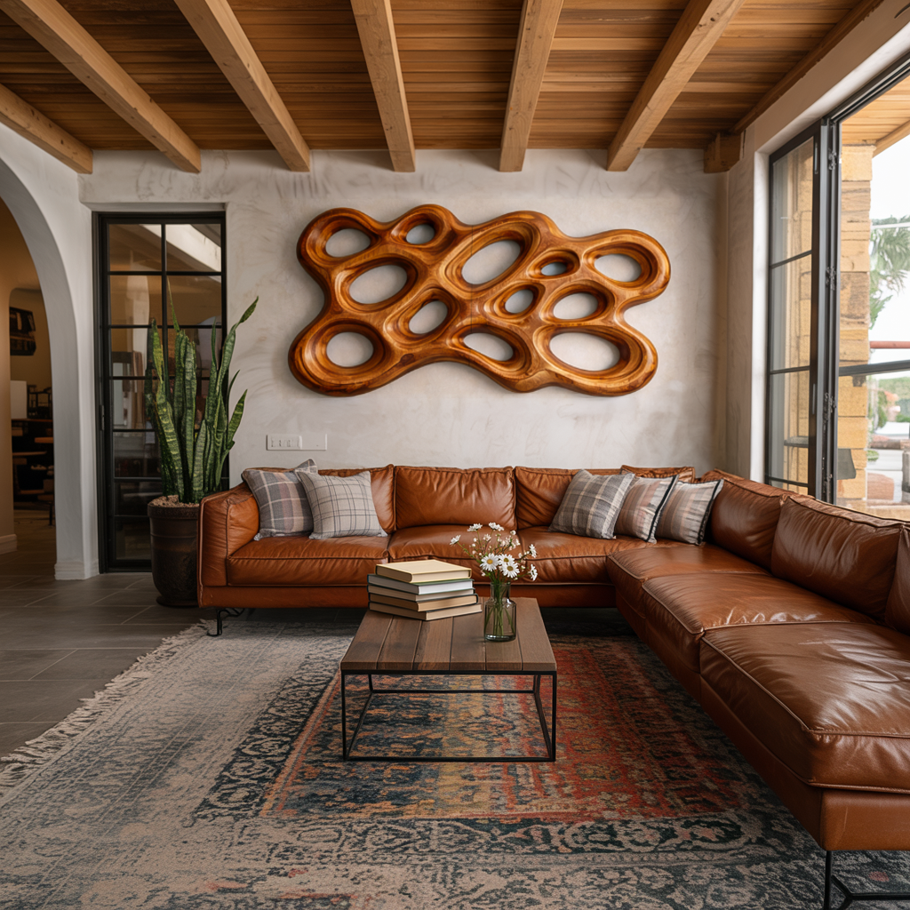 Organic Wood Wall Art, solid wood, built to order, view 7