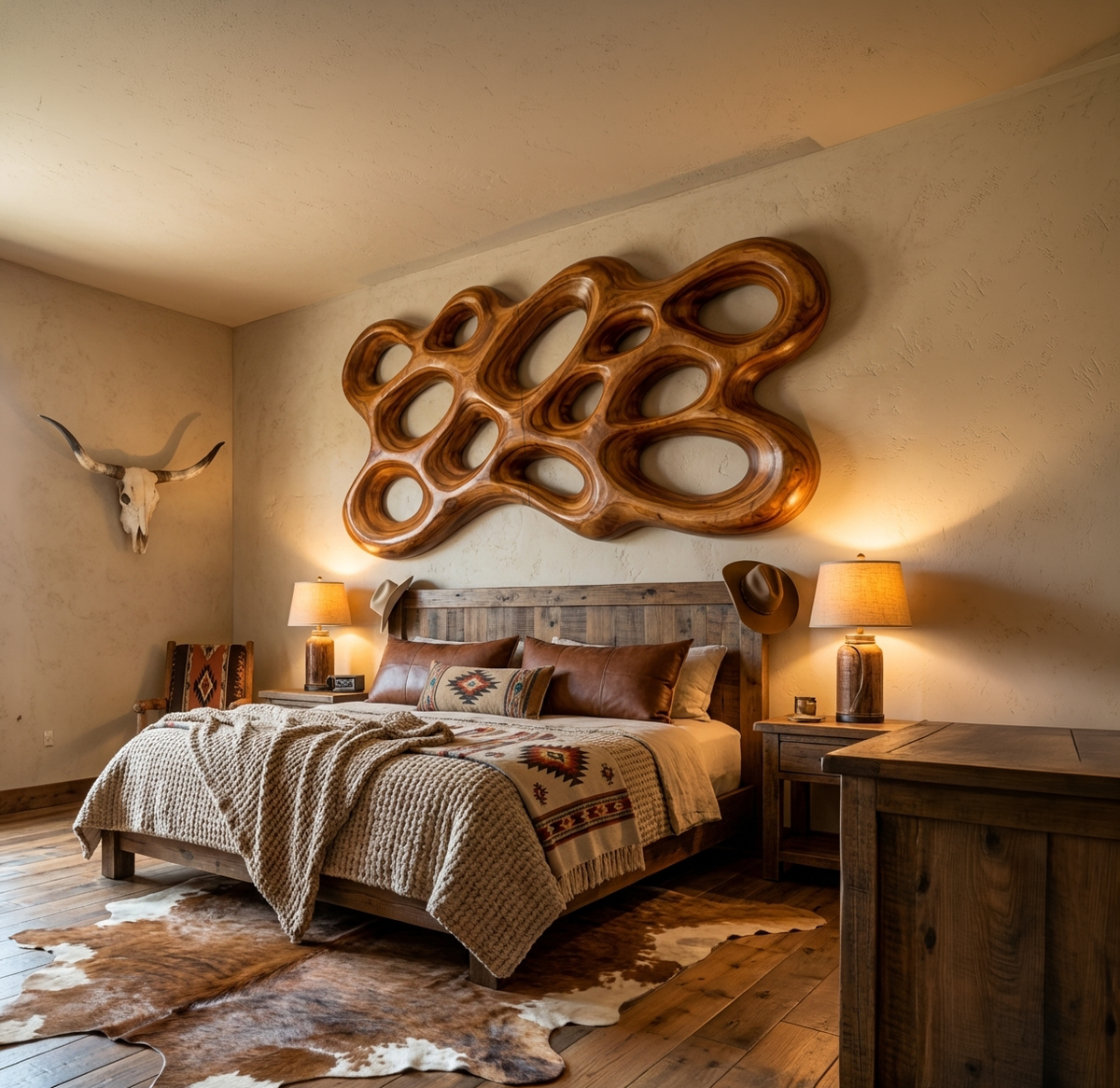 Organic Wood Wall Art, solid wood, built to order, view 4
