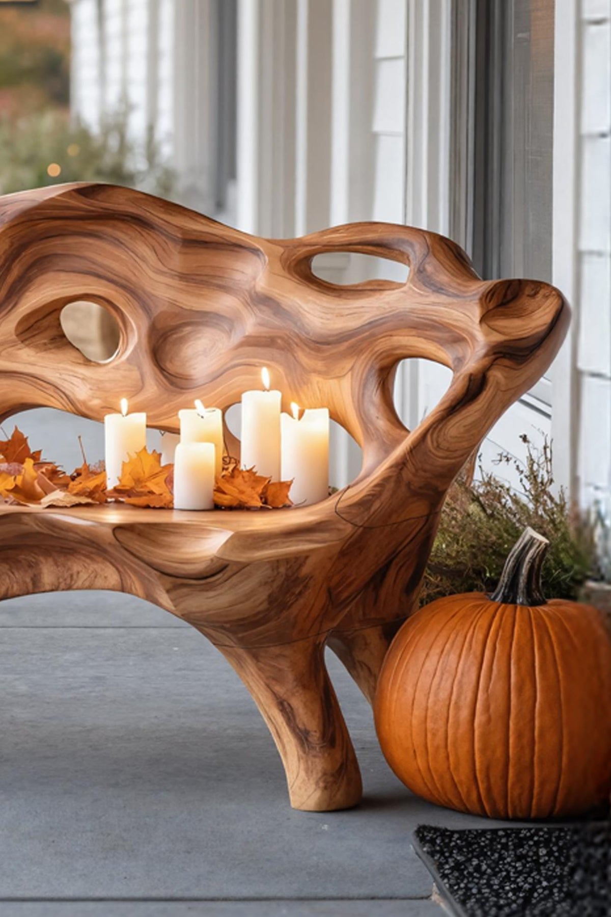 Live Edge Bench