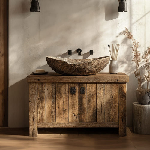Bathroom Rustic Vanity Reclaimed Home Decor Gift, solid wood, built to order