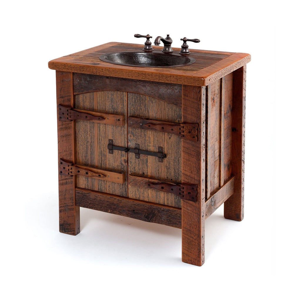 Bathroom Sink Vanity Table Mid Century, solid wood, built to order