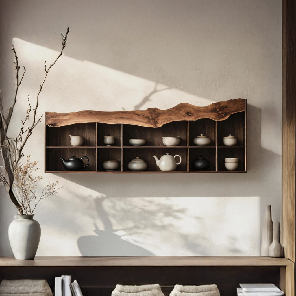 Mid Century Modern Floating Shelf