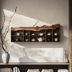 Mid Century Modern Floating Shelf
