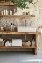 Live Edge Bathroom Organic Vanity
