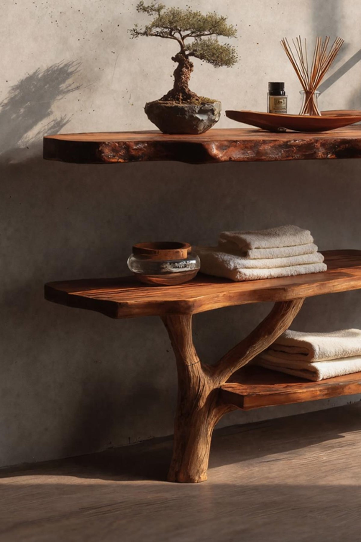 Solid Live Edge Timeless Vanity