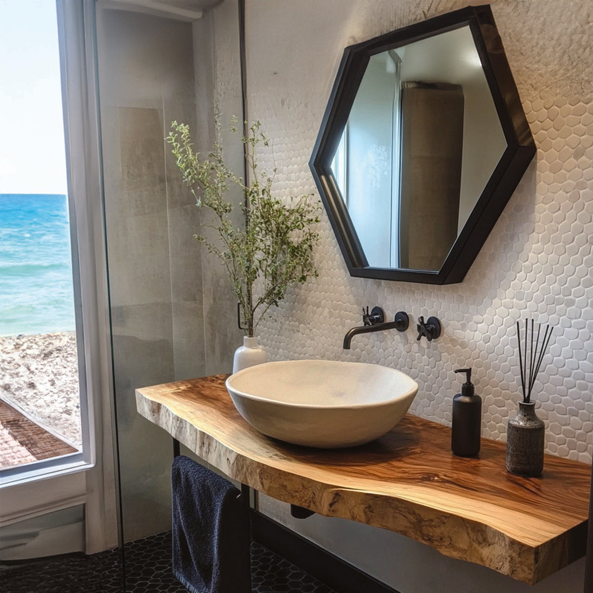 Rustics Coastal Vessel Sink