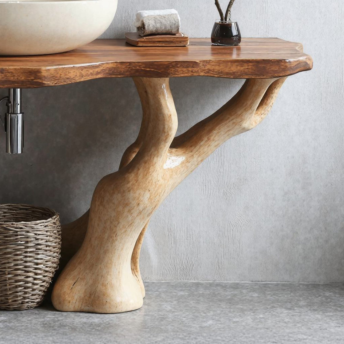 Live Edge Contemporary Vanity