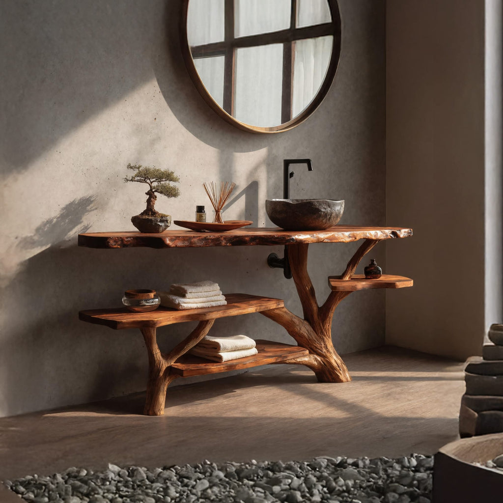 Solid Live Edge Timeless Vanity