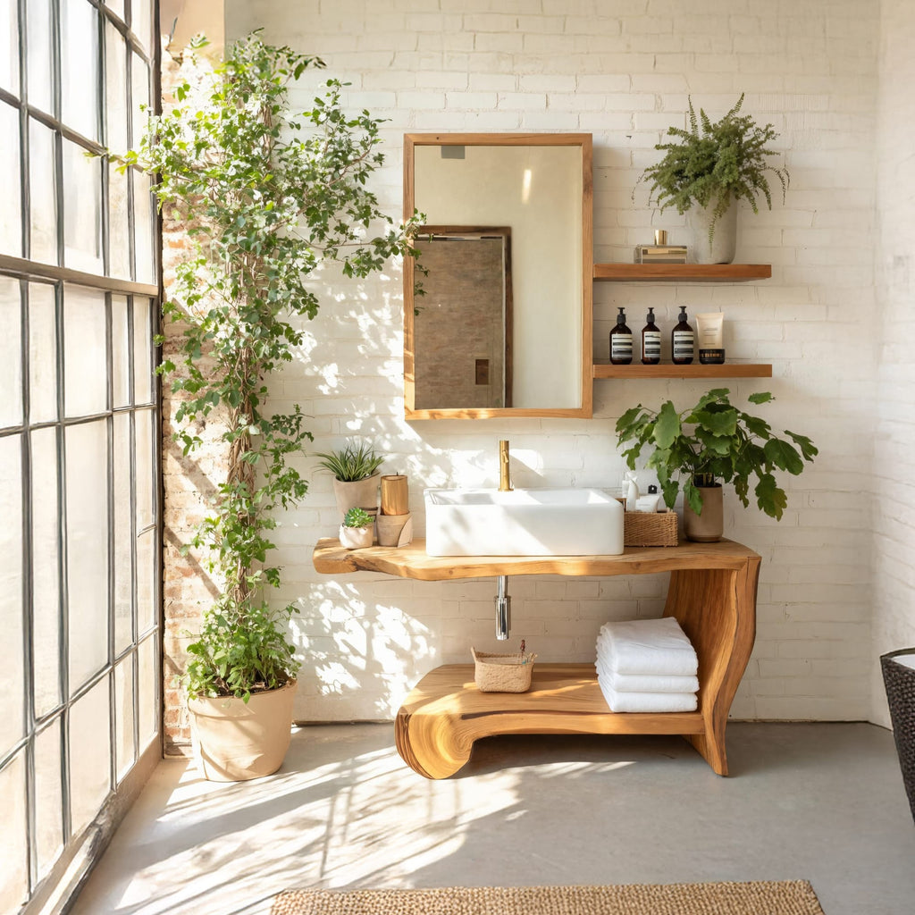 Live Edge Unit Vanity