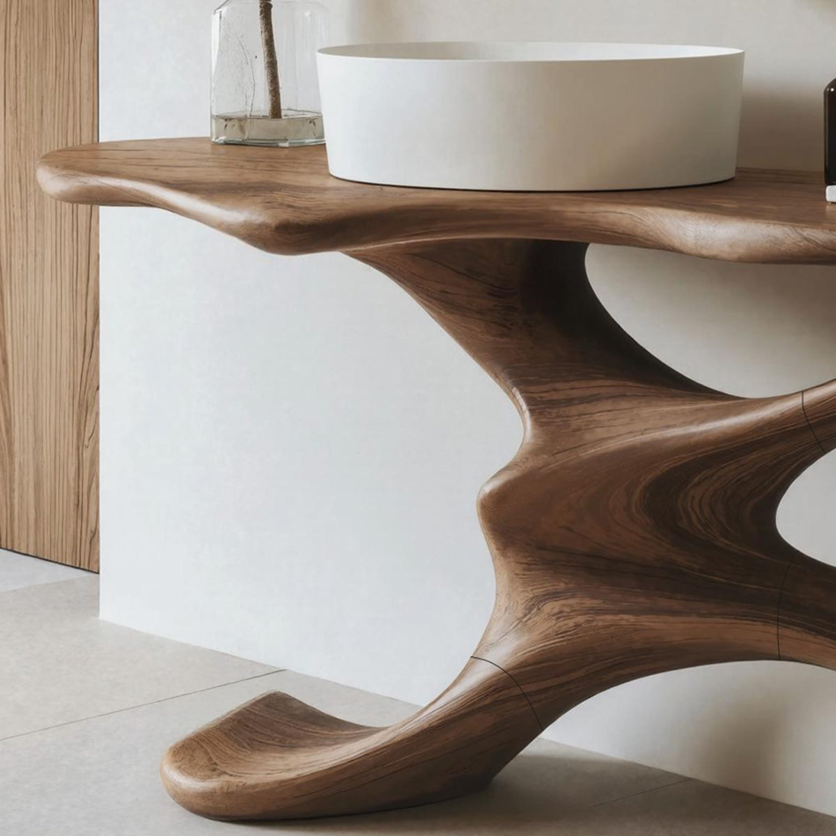 Live Edge Earthy Vanity