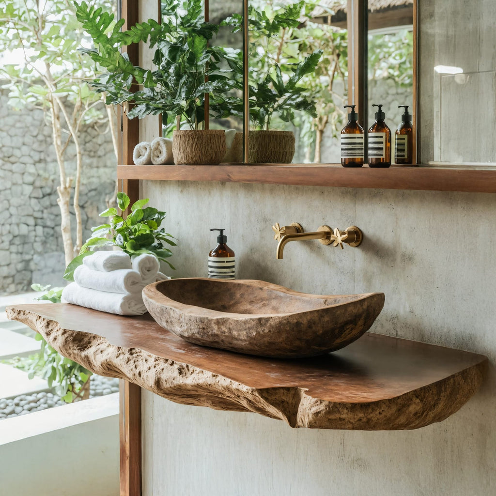 Handcrafted Wash Basin, solid wood, built to order