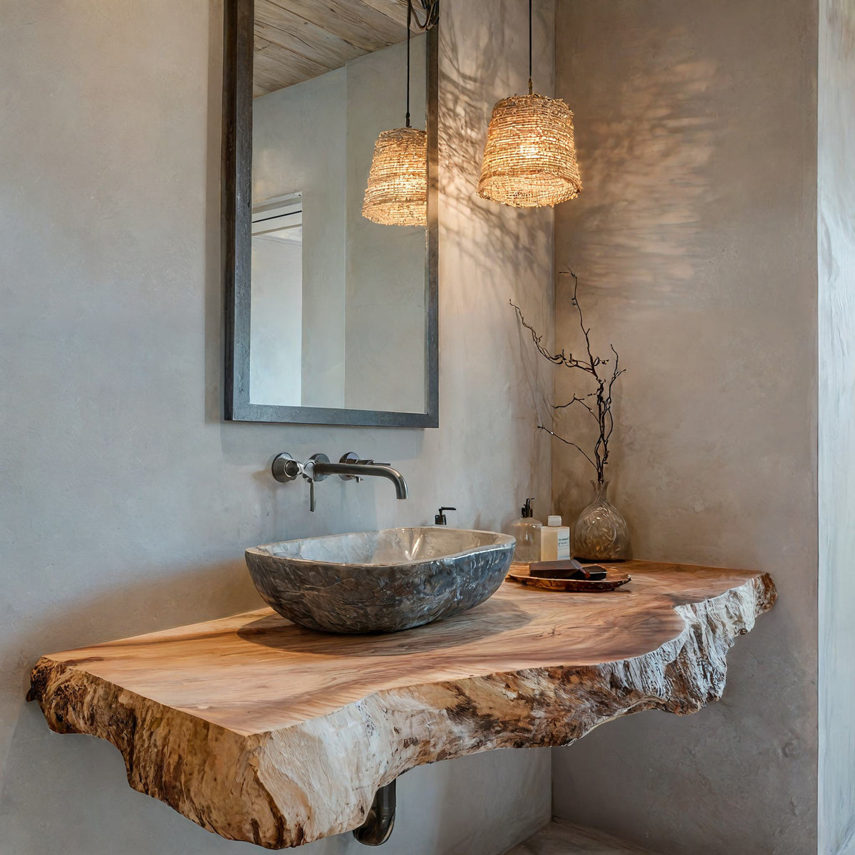 Traditional Spaces Vanity