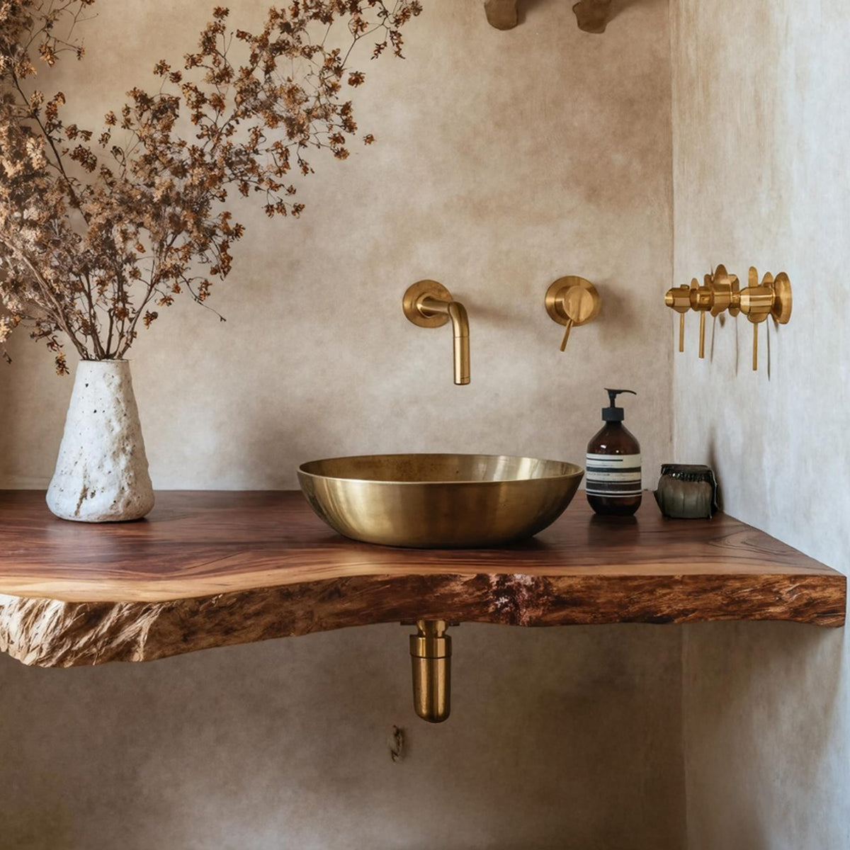 Live Edge Storage Vanity