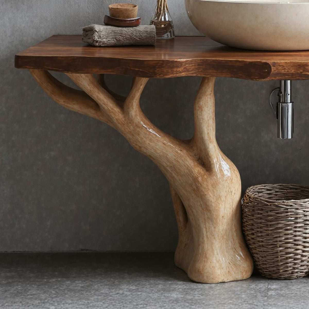 Live Edge Contemporary Vanity