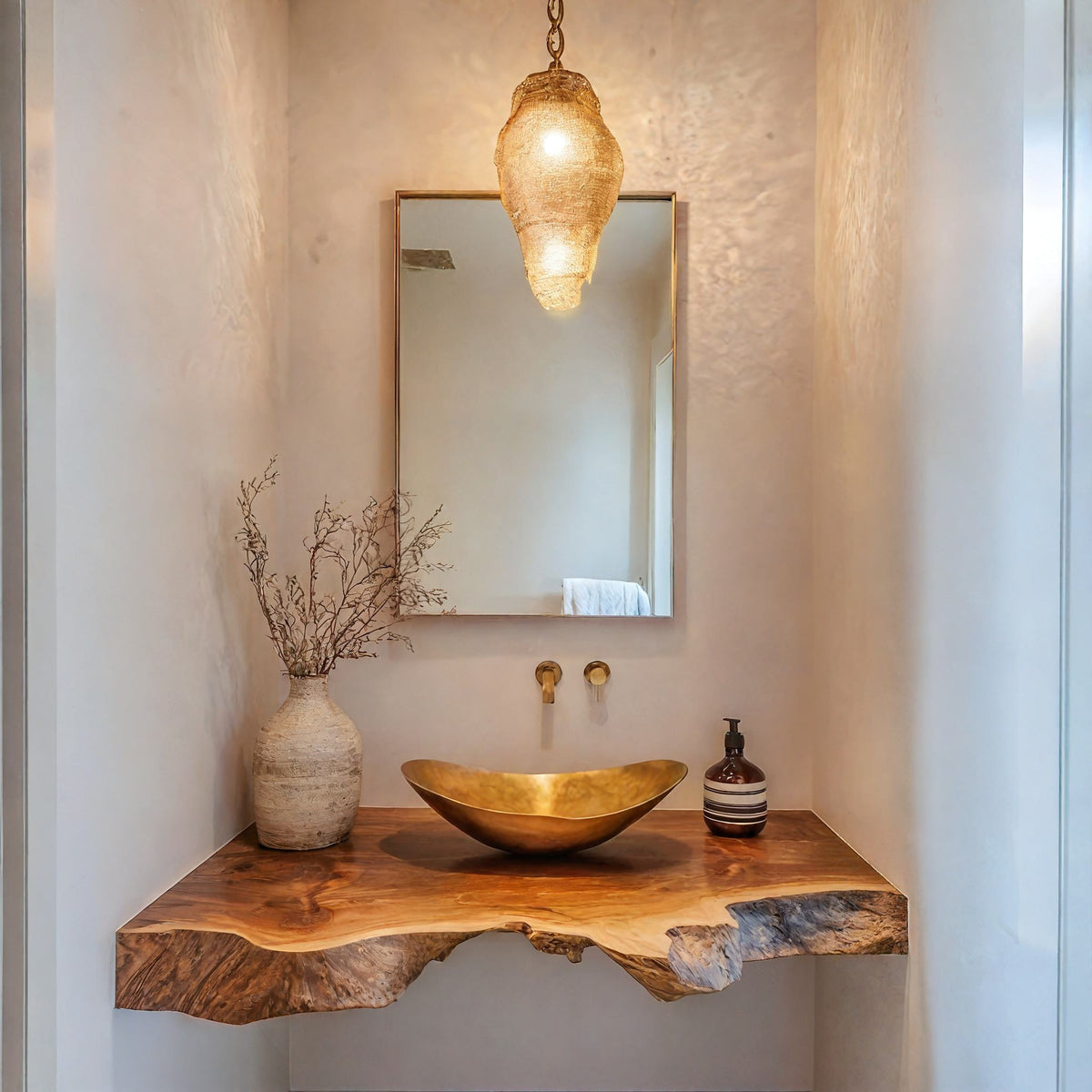 Under-sink Mid Century Vanity