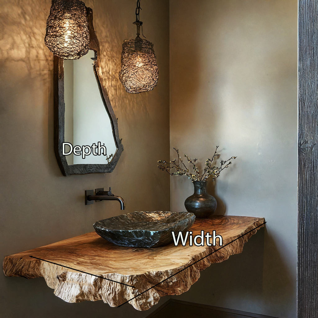 Farmhouse Vanity Timeless Design Choice, solid wood, built to order