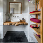 Handcrafted Vanity Local Store Pick, solid wood, built to order