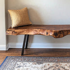 Handcrafted Bench, solid wood, built to order