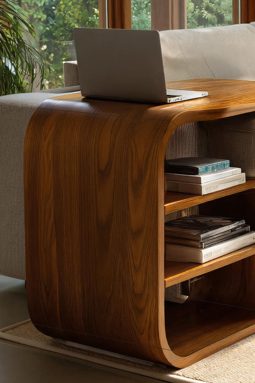 Handcrafted Side Table, solid wood, built to order