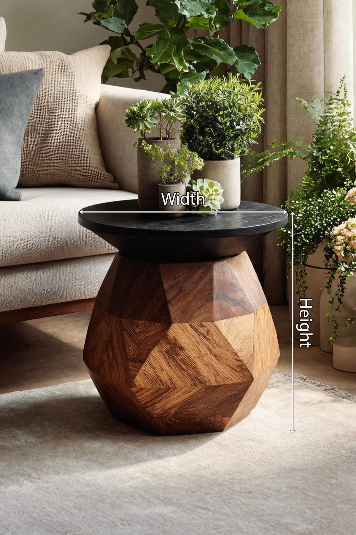 Minimal Block Nightstand