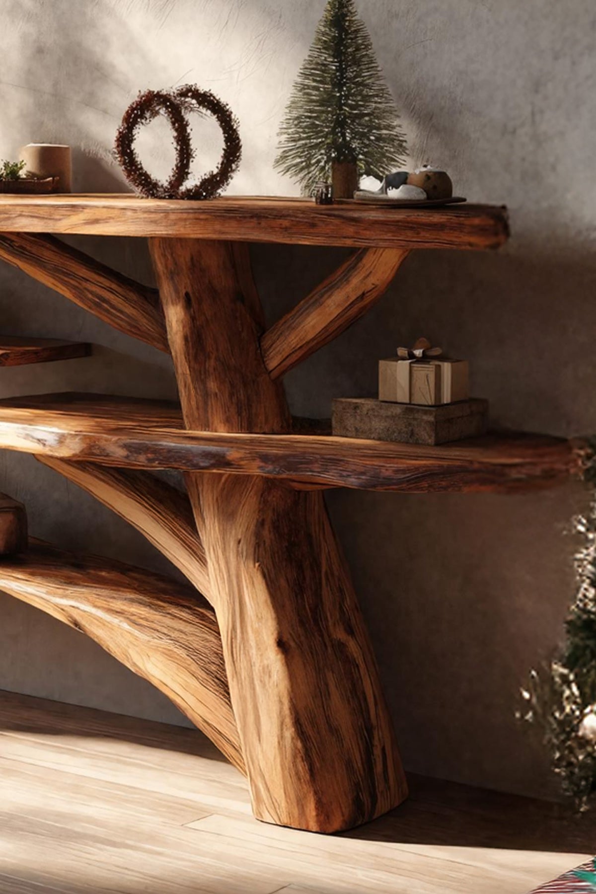 Solid Console Table
