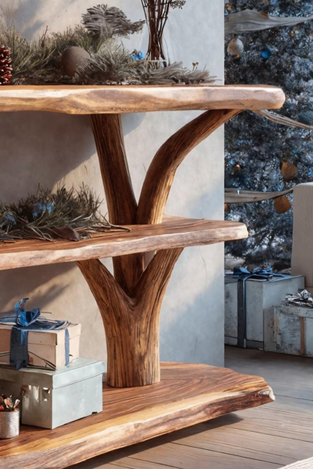 Modern Behind Console Table