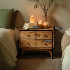 Solid Organization Nightstand