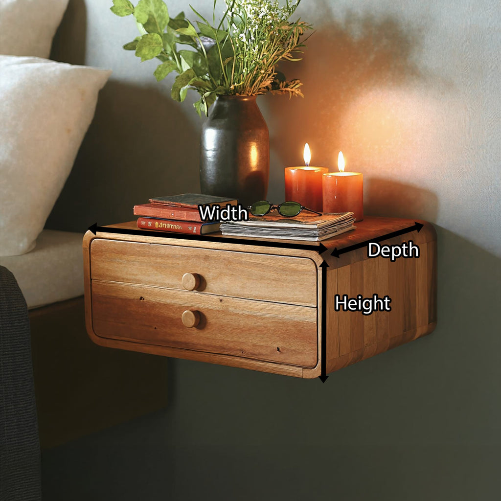 Storage Drawer Nightstand