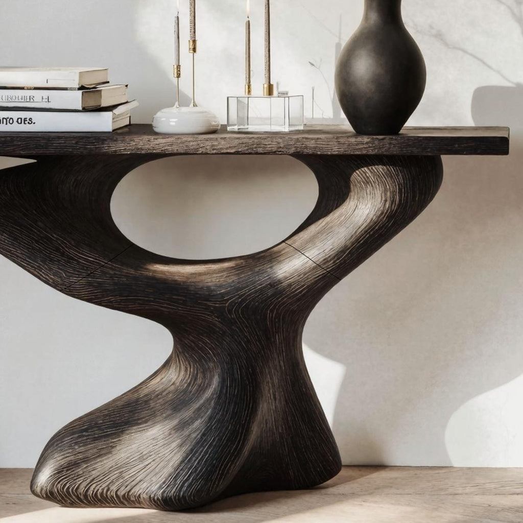 Live Edge Solid Writing Desk
