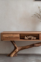 Live Edge Modern Accent Console Table