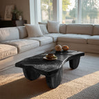 Abstract Solid Coffee Table
