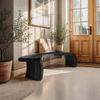 Live Edge Organic Dining Bench