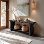 Live Edge Dining Console Table
