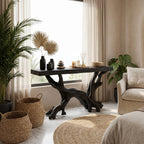 Rustic Console Table Living Room and Hallway, solid wood, built to order