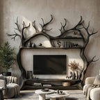 Decorative Tree TV Cabinet