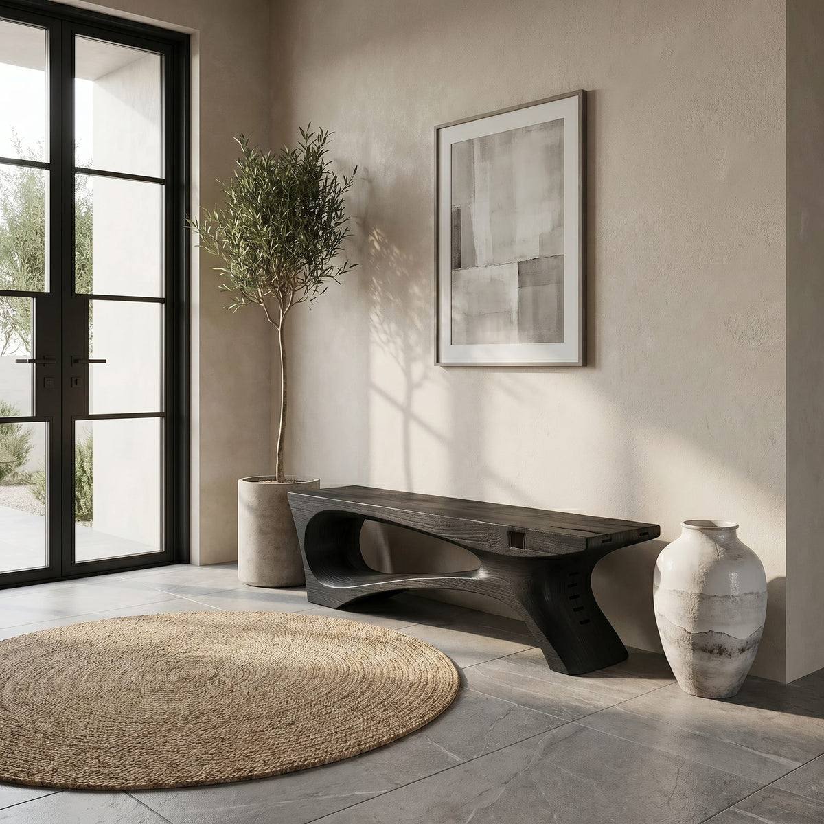 Contemporary Bench