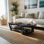 Live Edge Two-tier Coffee Table