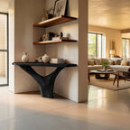 Live Edge Artistic Console Table