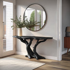 Modern Live Edge Sofa Console Table