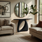 Mid Century Metal Console Table
