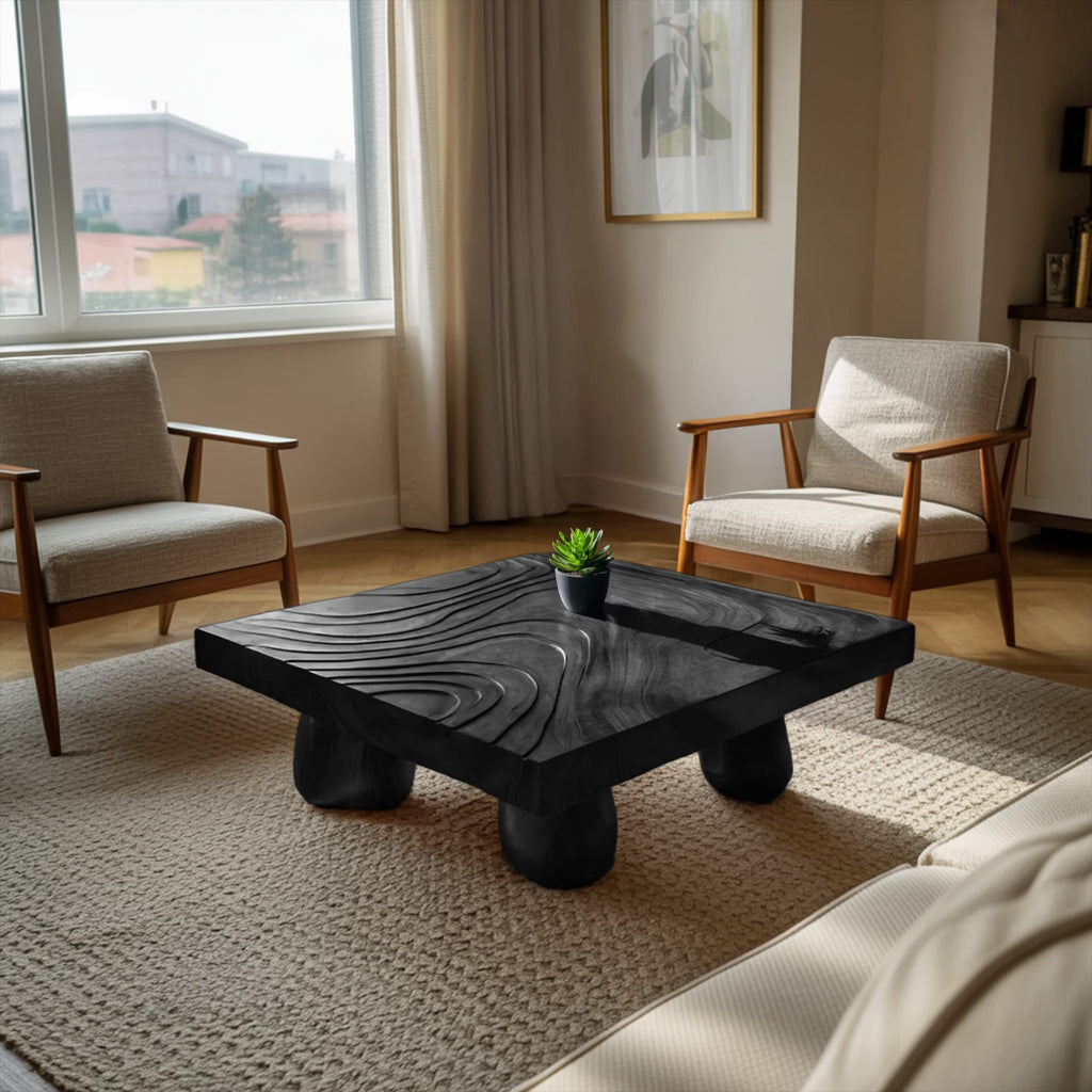 Live Edge Accent Coffee Table