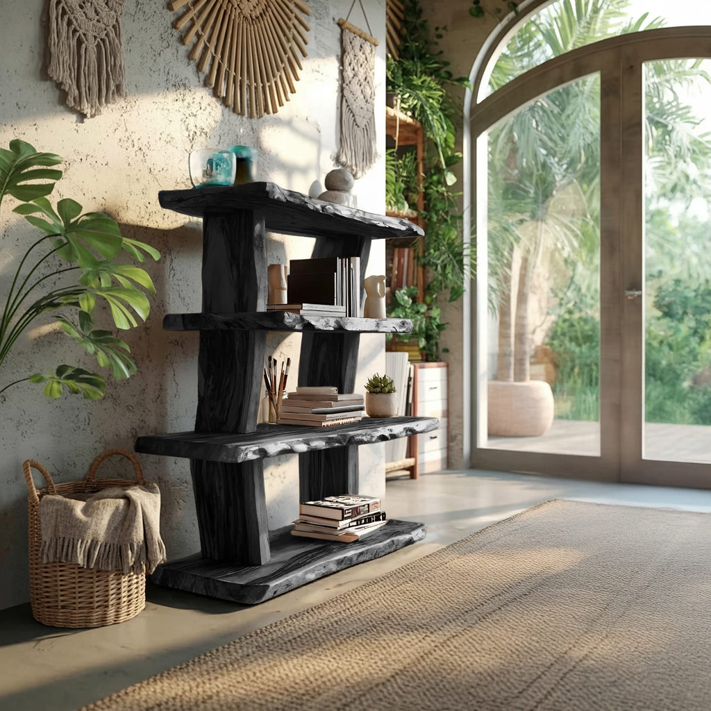 Contemporary Solid Bookshelf