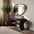 Artistic Vanity Table with Drawers, solid wood, built to order