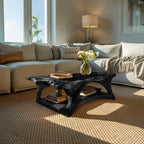 Live Edge Legs Coffee Table